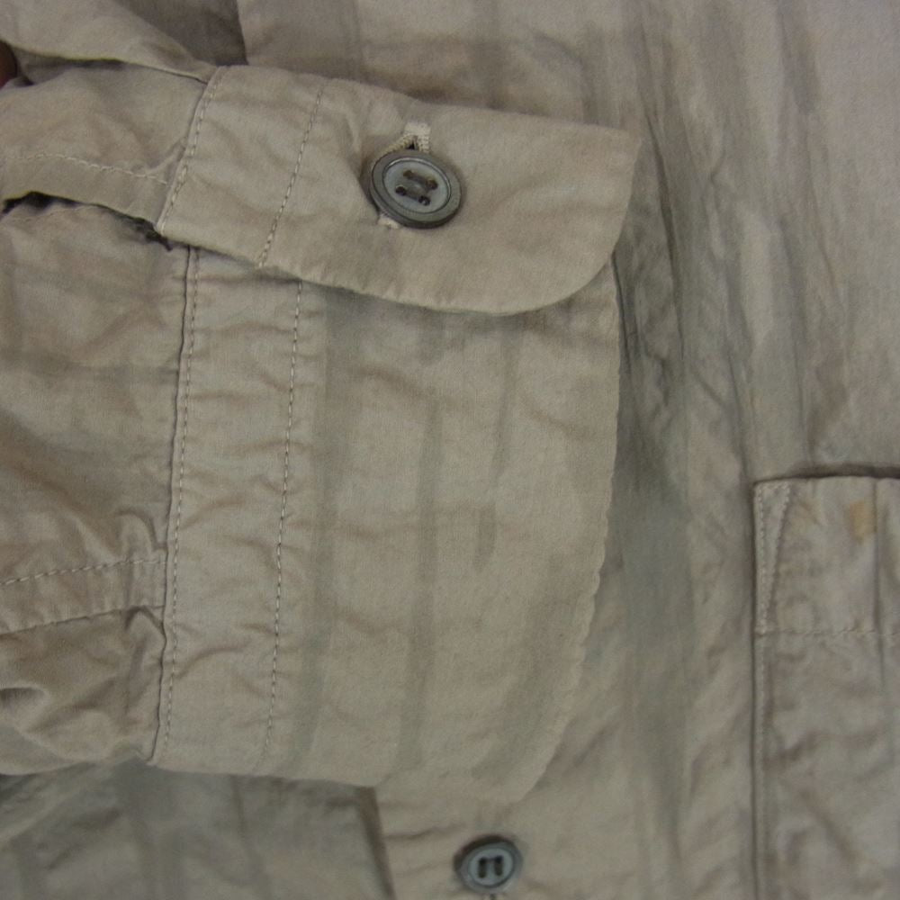 ISSEY MIYAKE イッセイミヤケ ME34FJ563 WHITE LABE ホワイトレーベル デザイン 長袖 シャツ　 グレー系 4【中古】