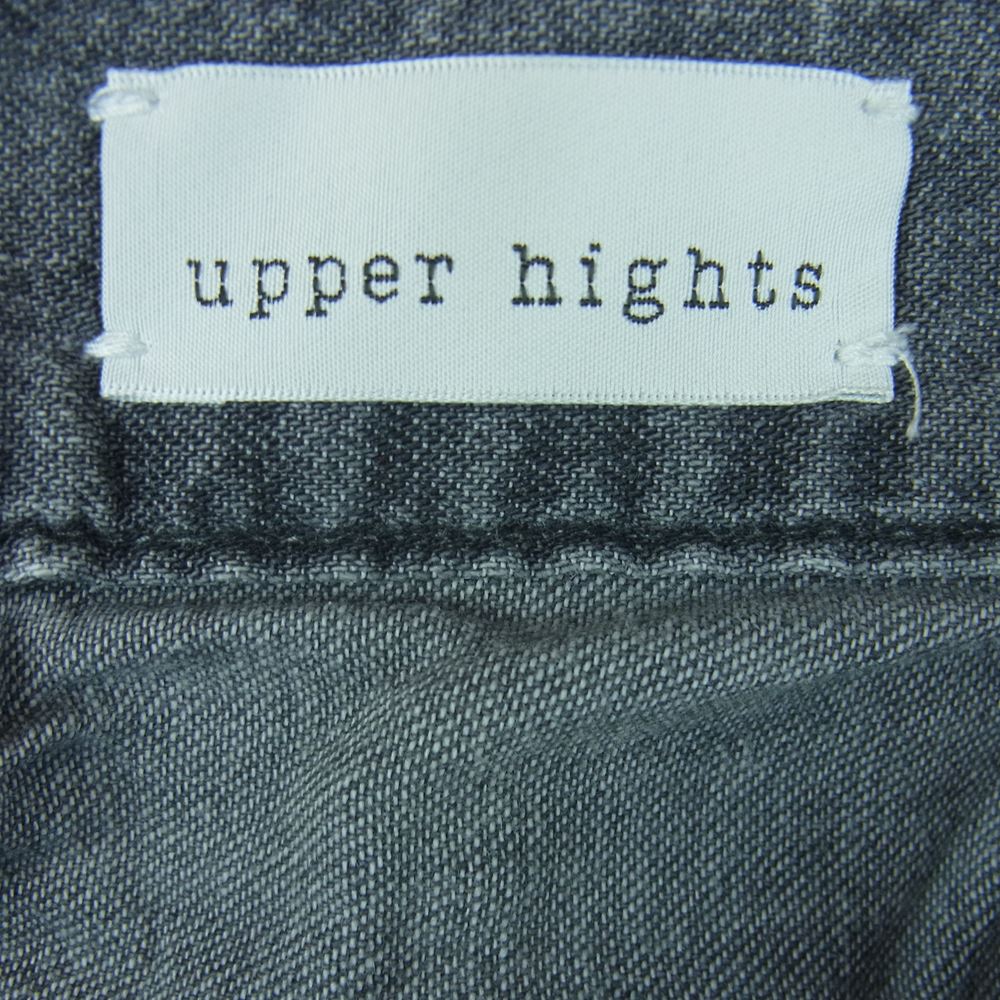 アッパーハイツ 22SS 75720402LED THE LAZY 22 LEAD イージー ストレッチ デニム パンツ グレー系 26【中古】