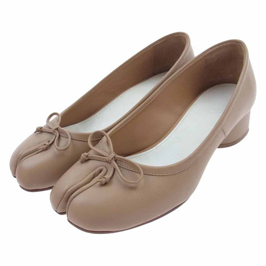 MAISON MARGIELA メゾンマルジェラ 20AW S58WZ0044 TABI タビ 足袋 バレエシューズ  ブラウン系 37 1/2【中古】