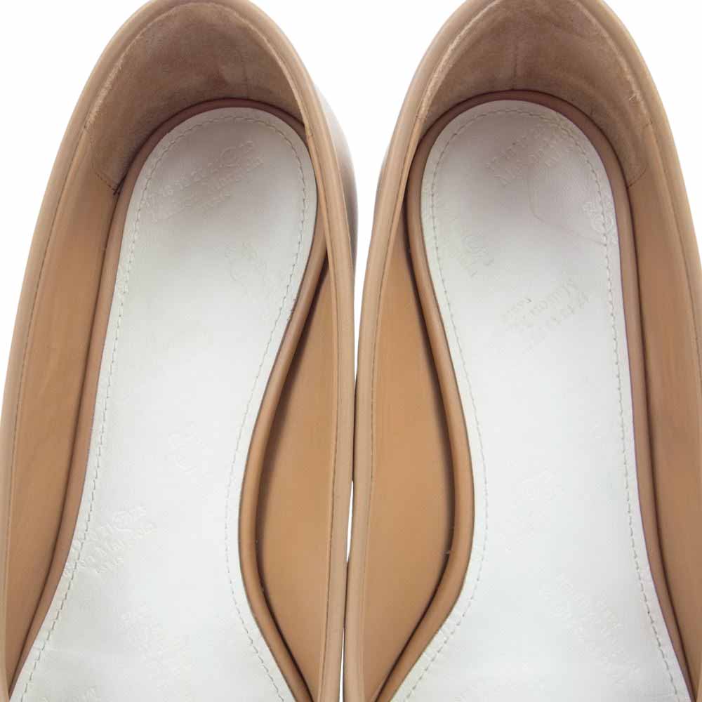MAISON MARGIELA メゾンマルジェラ 20AW S58WZ0044 TABI タビ 足袋 バレエシューズ  ブラウン系 37 1/2【中古】