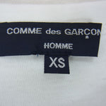 COMME des GARCONS HOMME コムデギャルソンオム AD2009 HE-T010 パッチワーク プリント 半袖 Tシャツ ホワイト系 XS【中古】