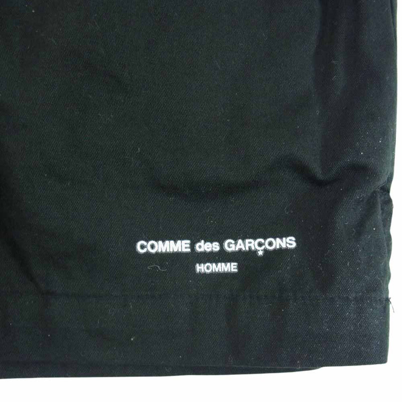 COMME des GARCONS HOMME コムデギャルソンオム AD1992 HM-020010 ヴィンテージ ロゴ ハーフパンツ ショーツ ブラック系 サイズ表記無【中古】