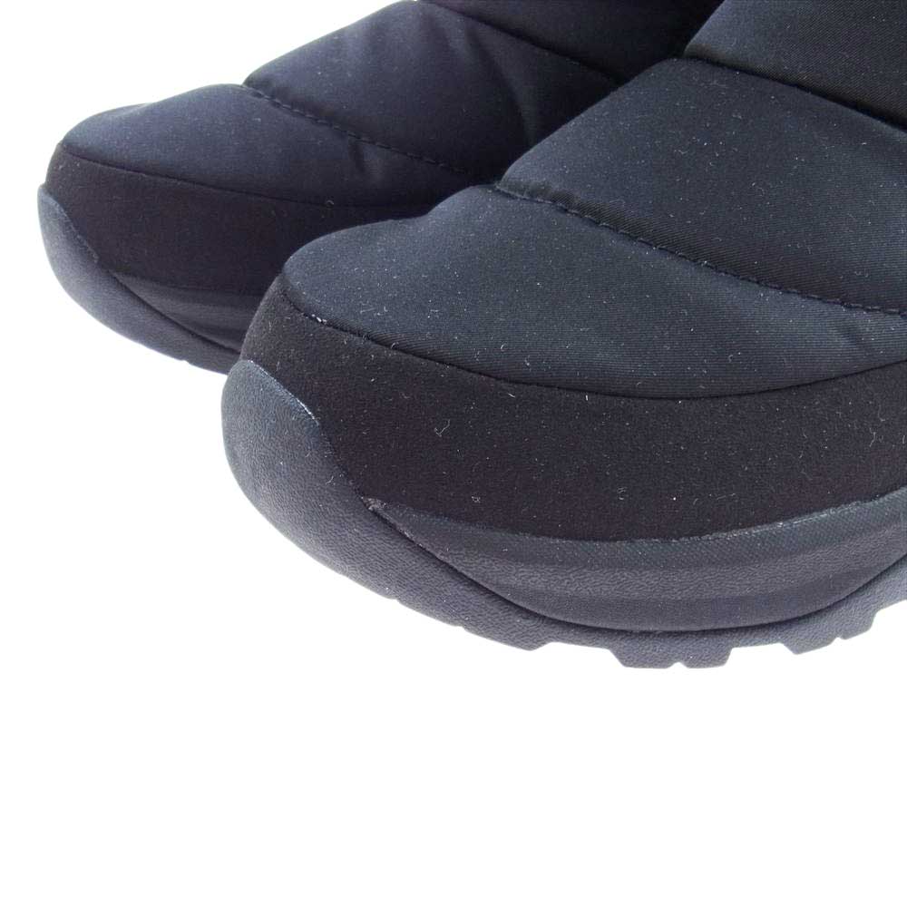 THE NORTH FACE ノースフェイス NF52076  Nuptse Bootie WP Logo Short ヌプシ ブーティ ウォータープルーフ ロゴ ショート ブーツ ブラック系 26ｍ【中古】