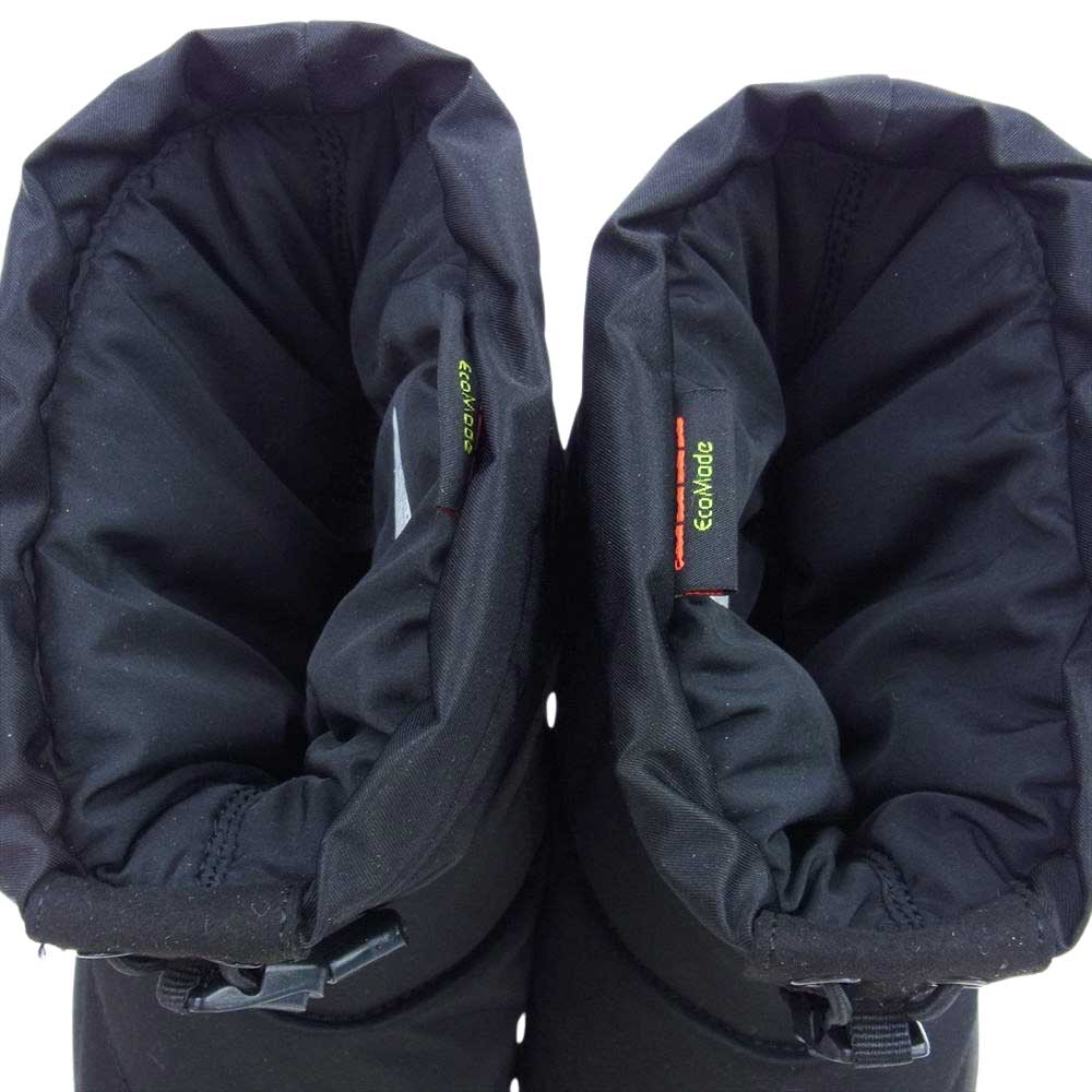 THE NORTH FACE ノースフェイス NF52076  Nuptse Bootie WP Logo Short ヌプシ ブーティ ウォータープルーフ ロゴ ショート ブーツ ブラック系 26ｍ【中古】