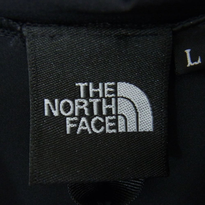 THE NORTH FACE ノースフェイス NP22303 MOUNTAIN SOFTSHELL HOODIE ウンテン ソフトシェル フーディ ジャケット ブラック系 L【美品】【中古】