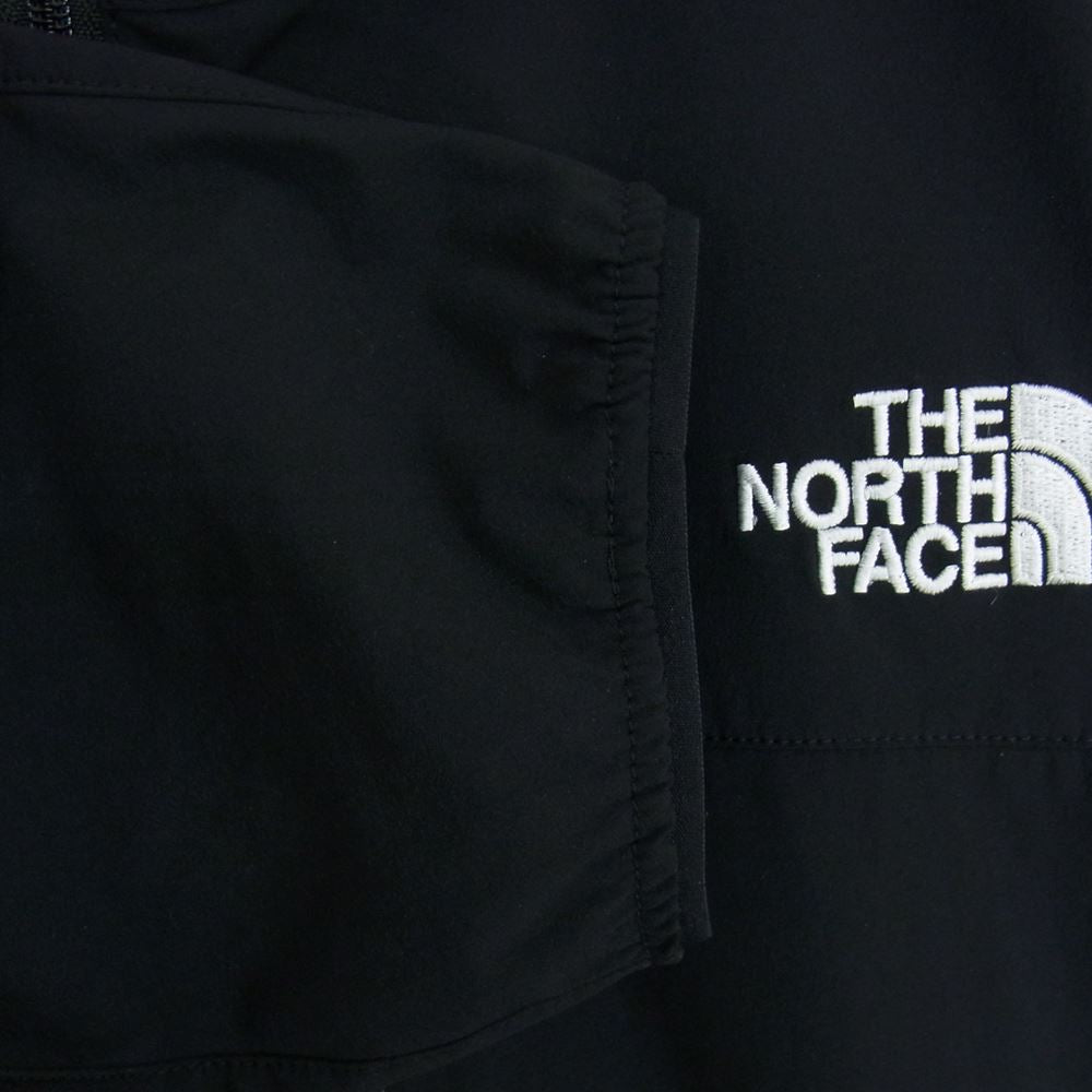 THE NORTH FACE ノースフェイス NP22303 MOUNTAIN SOFTSHELL HOODIE ウンテン ソフトシェル フーディ ジャケット ブラック系 L【美品】【中古】