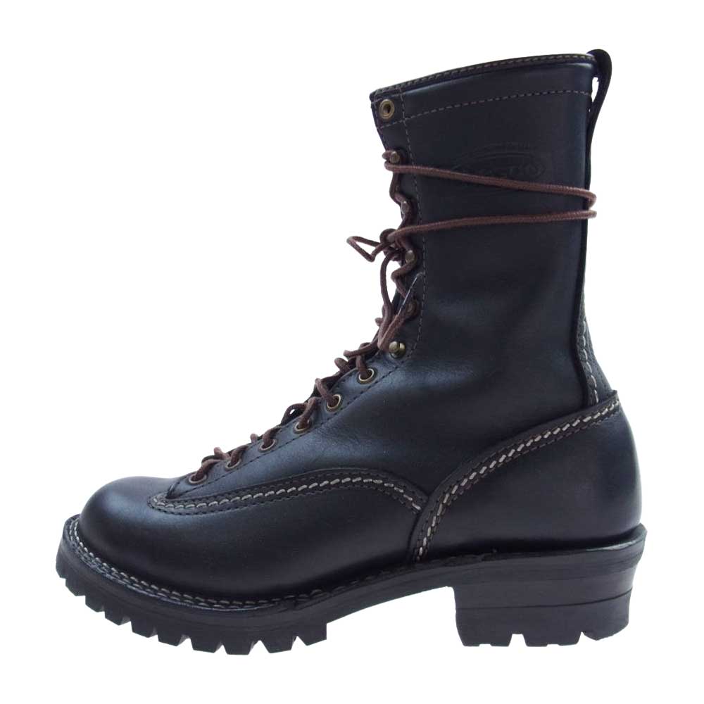WESCO ウエスコ JOBMASTER ジョブマスター ワークブーツ ブラック系 US9D【中古】
