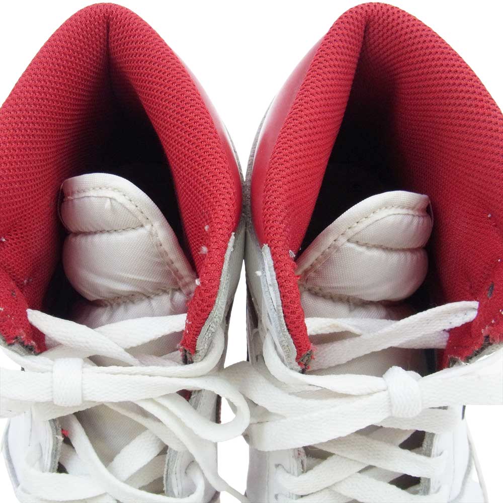 NIKE ナイキ 555088-103 Air Jordan 1 Retro High エアジョーダン 1 レトロ ハイ ハイカット スニーカー ホワイト系 レッド系 28cm【中古】