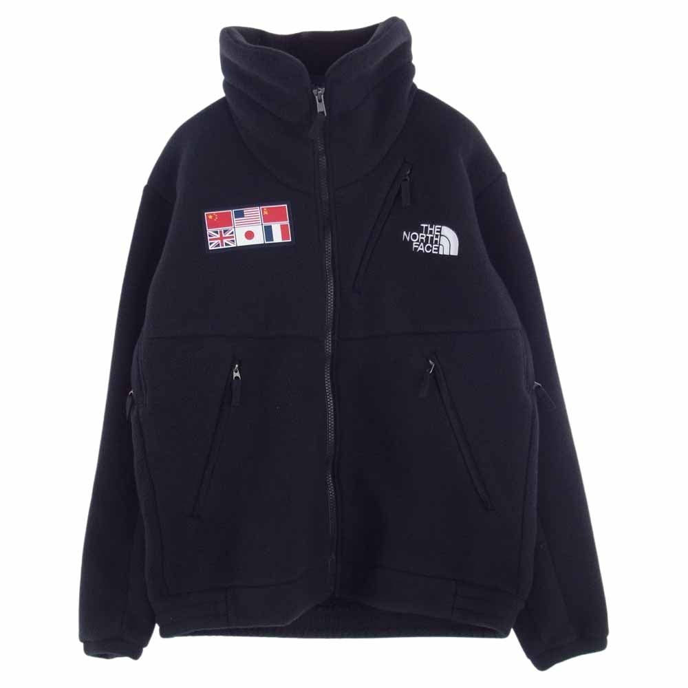 THE NORTH FACE ノースフェイス NA72235 Trans Antarctica Fleece Jacket トランス アンタークティカ フリース ジャケット ブラック系 XL【美品】【中古】