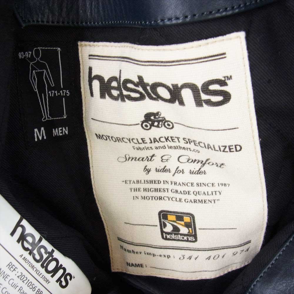 ヘルストン CHEYENNE シャイアン ラグ レザー ジャケット マルチカラー系 M【中古】