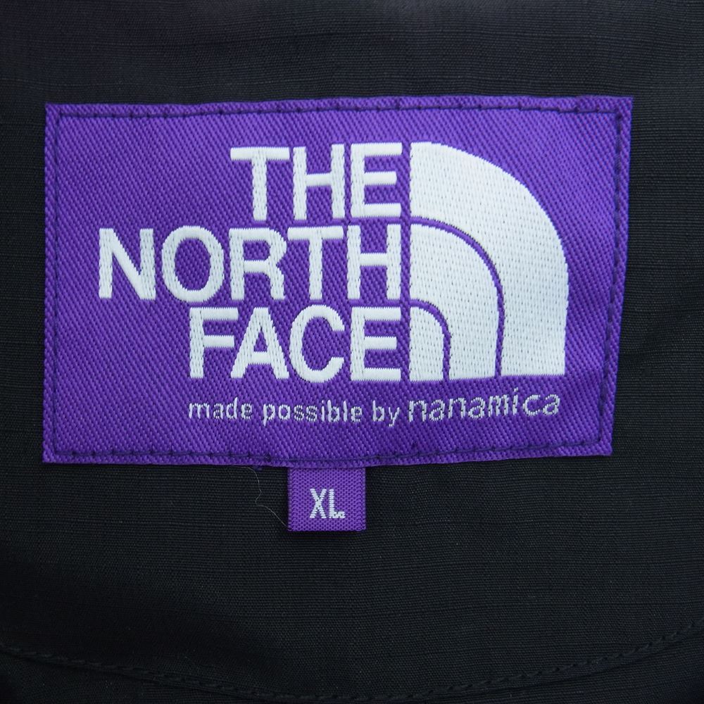 THE NORTH FACE ノースフェイス 23SS NP2307N Polyester Wool Ripstop Trail Vest ウール リップストップ トレイル ベスト ブラック系 XL【美品】【中古】