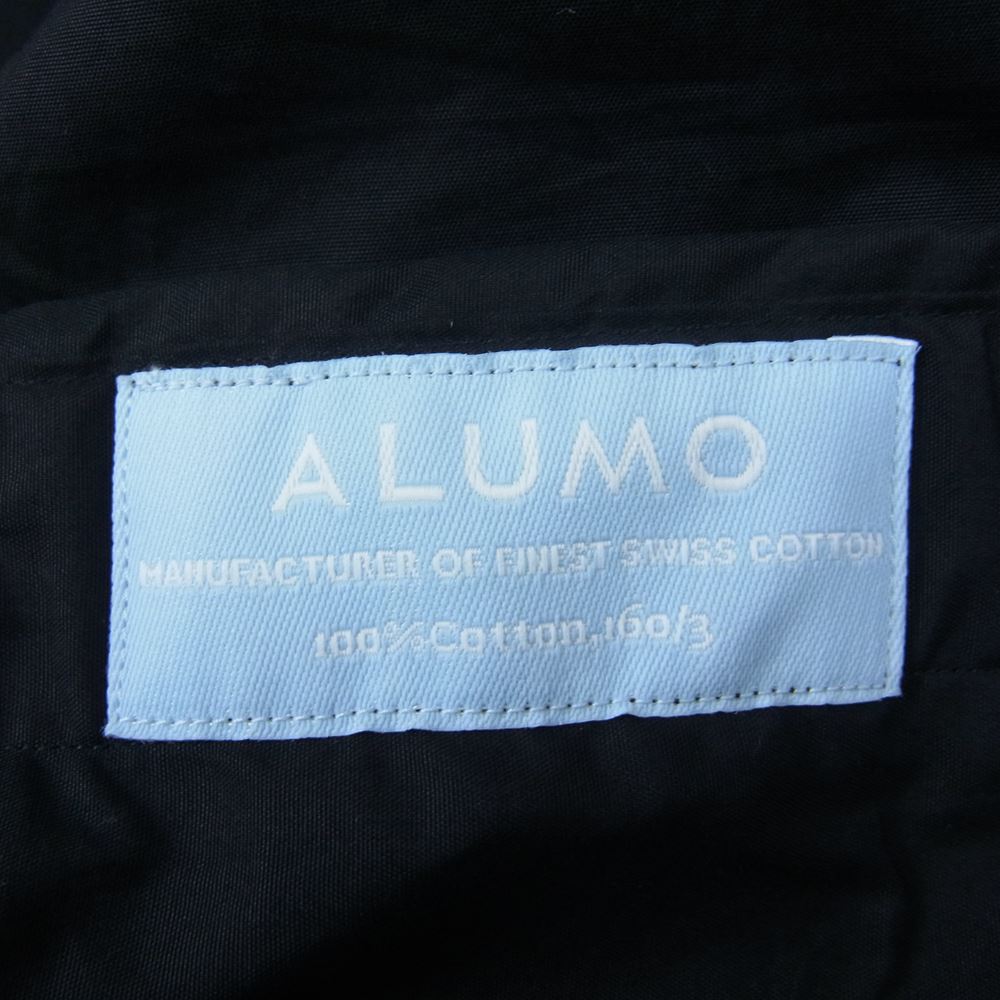 PORTER CLASSIC ポータークラシック 22SS ALUMO SWISS COTTON WIDE POCKET SHIRT アルモ スイスコットン ワイドポケット 長袖 シャツ ブラック系 3【中古】
