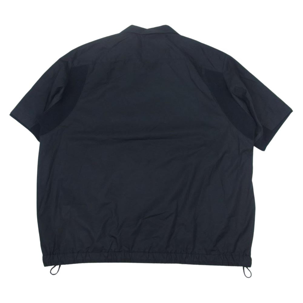 Sacai サカイ 23SS 23-03095M Thomas Mason Cotton Poplin Shirt トーマスメイソン コットンポプリン シャツ ブラック系 4【美品】【中古】