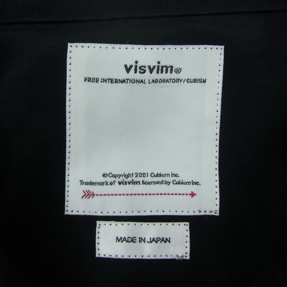 VISVIM ビズビム 21AW 0121405013003 KILGORE JKT ヘリンボーン ミリタリー ファティーグ キルゴア ジャケット ブラック ブラック系 4【美品】【中古】