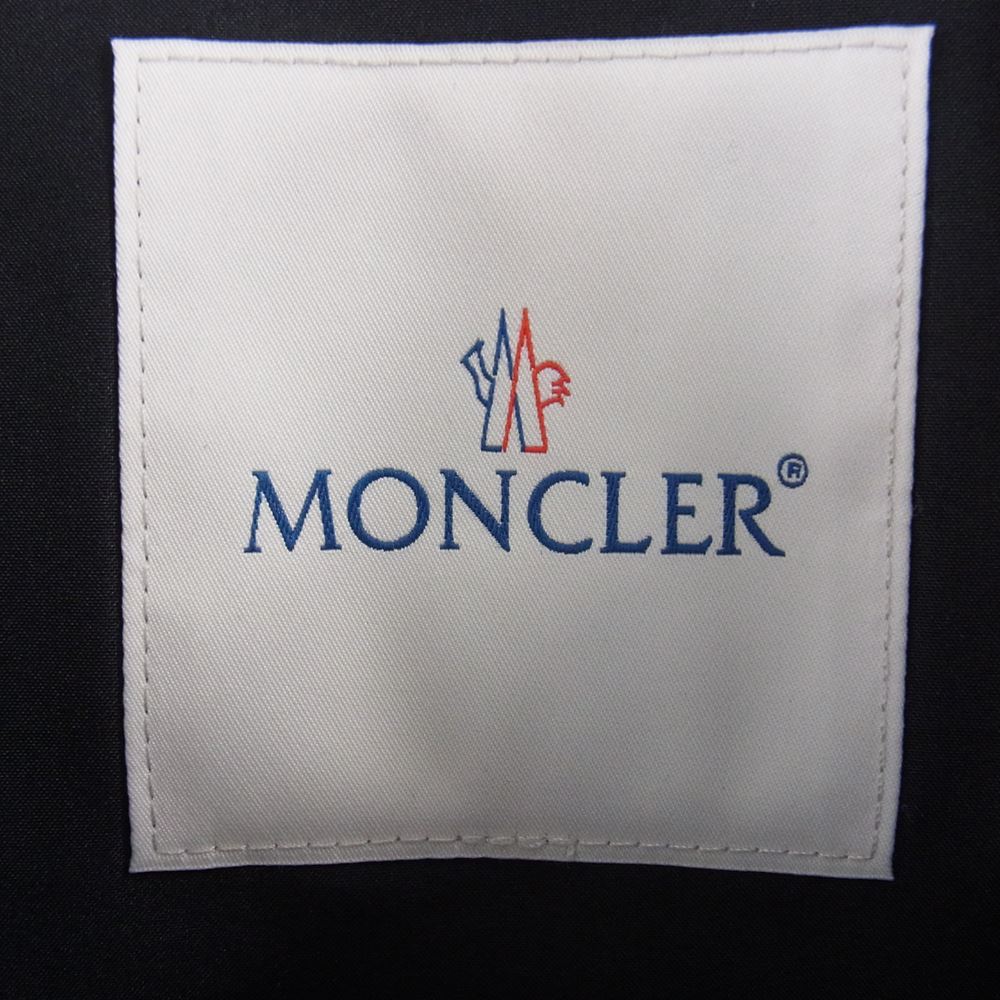 MONCLER モンクレール GENIUS ジーニアス HYKE ハイク BLACK 4 RHONESTOCK エステルタフタ マウンテンパーカー ブラック系 2【美品】【中古】