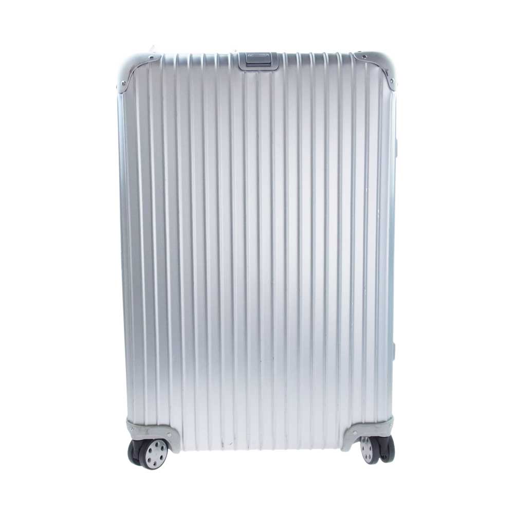 RIMOWA リモワ 82L Topas titanium トパーズ チタニウム 4輪 マルチホイール スーツケース キャリーバッグ シルバー系【中古】