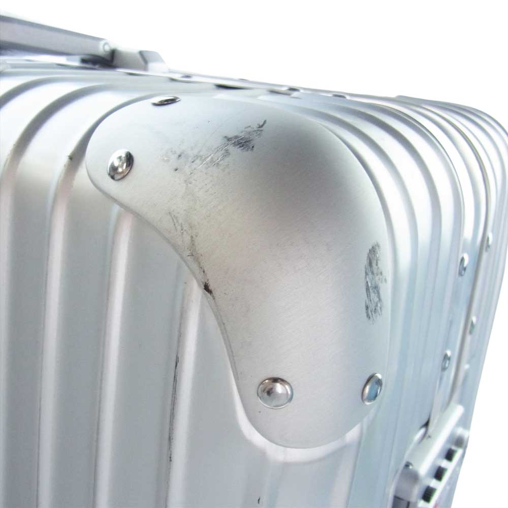 RIMOWA リモワ 82L Topas titanium トパーズ チタニウム 4輪 マルチホイール スーツケース キャリーバッグ シルバー系【中古】