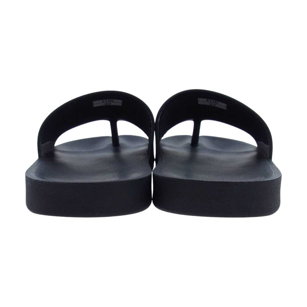 MAISON MARGIELA メゾンマルジェラ 21SS S57WX0075 P4027 22ライン TABI 足袋 タビ カレンダーロゴ スライド サンダル  ブラック系 EUR42（27cm相当）【中古】