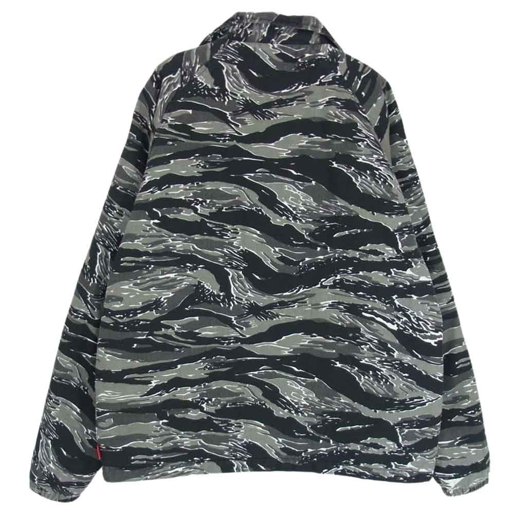 WTAPS ダブルタップス 15AW 152GWDT-JKM01S COACH JACKET 02 TIGER CAMO ワッペン コーチ タイガーカモ ジャケット グレー系 2【中古】