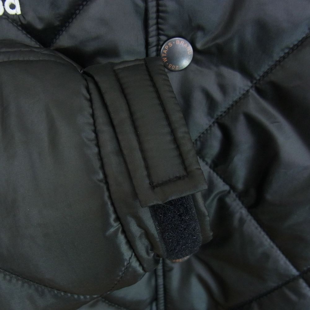 WTAPS ダブルタップス 22AW 222TQDT-JKM05 CHIEF 01 JACKET ダイヤ キルティング コーチ ジャケット ブラック系 02【中古】