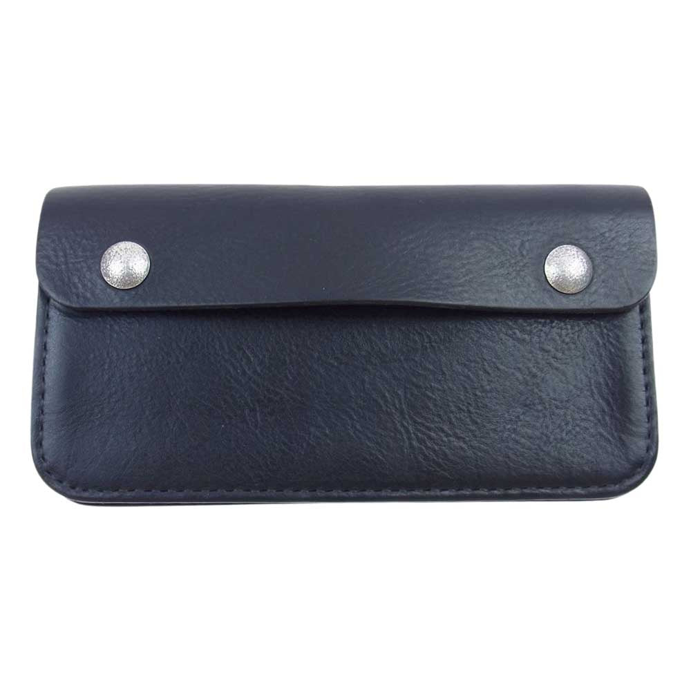 LYNCH SILVERSMITH リンチシルバースミス MB-707 BIKER WALLET MINERVA BOX ミネルヴァ ボックス レザー バイカーウォレット ブラック系【中古】
