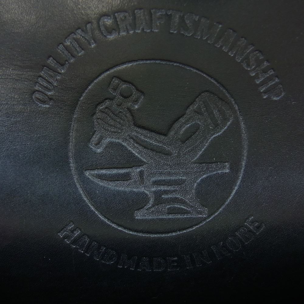 LYNCH SILVERSMITH リンチシルバースミス MB-707 BIKER WALLET MINERVA BOX ミネルヴァ ボックス レザー バイカーウォレット ブラック系【中古】