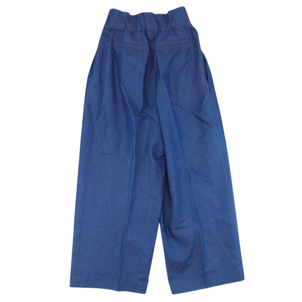 セルフォード 22ss CWFP222012 デニム メタル釦ワイドパンツ インディゴブルー系 36【中古】