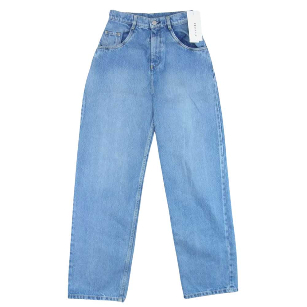 フレイアイディー 23SS FWFP232207 ハイブリーチ デニムパンツ インディゴブルー系 1【極上美品】【中古】