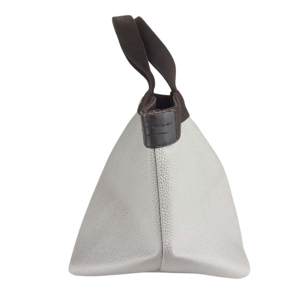 Herve Chapelier エルベ・シャプリエ 707GP リュクス 舟型 トート M マスティック×モカ グレー系【中古】