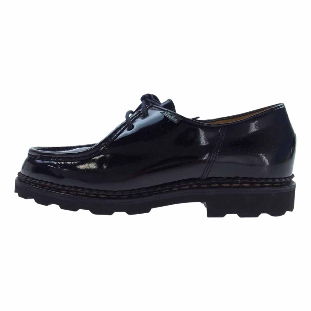 Paraboot パラブーツ 19065 UNITEDARROWS ユナイテッドアローズ 別注 MICHAEL ミカエル パテントレザー シューズ ブラック系 41【中古】