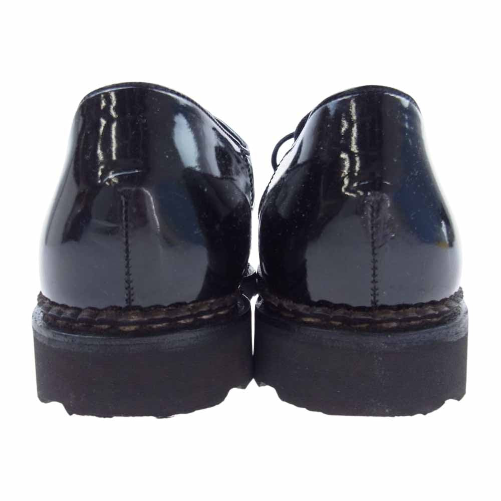 Paraboot パラブーツ 19065 UNITEDARROWS ユナイテッドアローズ 別注 MICHAEL ミカエル パテントレザー シューズ ブラック系 41【中古】