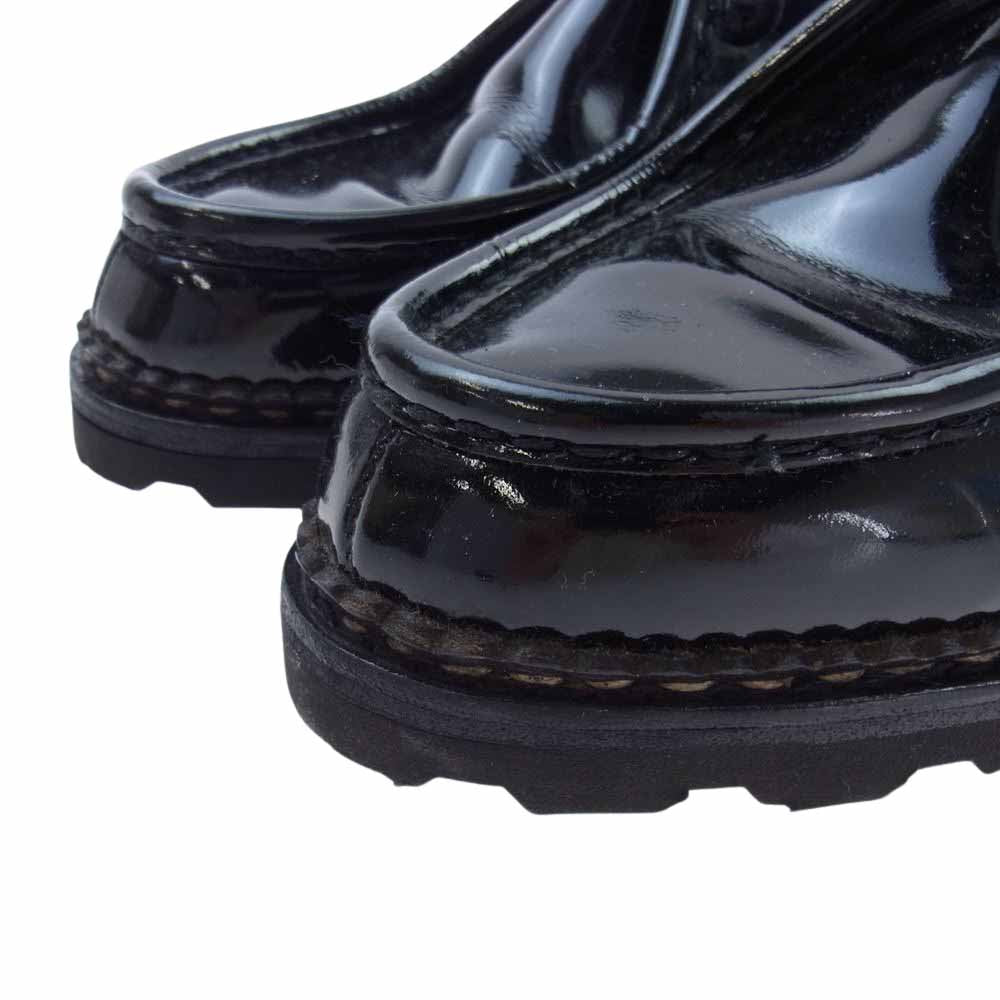 Paraboot パラブーツ 19065 UNITEDARROWS ユナイテッドアローズ 別注 MICHAEL ミカエル パテントレザー シューズ ブラック系 41【中古】