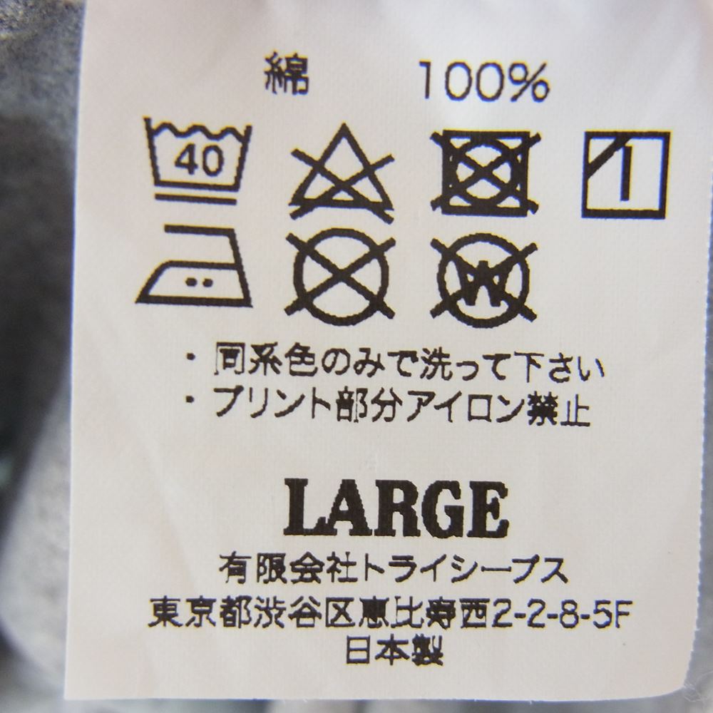 STANDARD CALIFORNIA スタンダードカリフォルニア × Ron Herman ロンハーマン ミッキー 半袖 Tシャツ グレー系 L【中古】