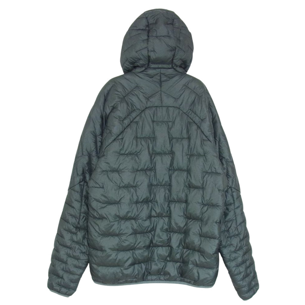 patagonia パタゴニア 19AW 84030 MICRO PUFF HOODIE マイクロ パフ フーディ ジャケット グリーン系 S【中古】