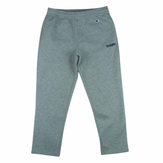 Ron Herman ロンハーマン C8-P207 Champion チャンピオン RHC別注 LOS ANGELS刺繍 スウェット パンツ グレー系 L【中古】