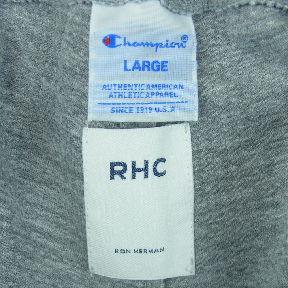 Ron Herman ロンハーマン C8-P207 Champion チャンピオン RHC別注 LOS ANGELS刺繍 スウェット パンツ グレー系 L【中古】