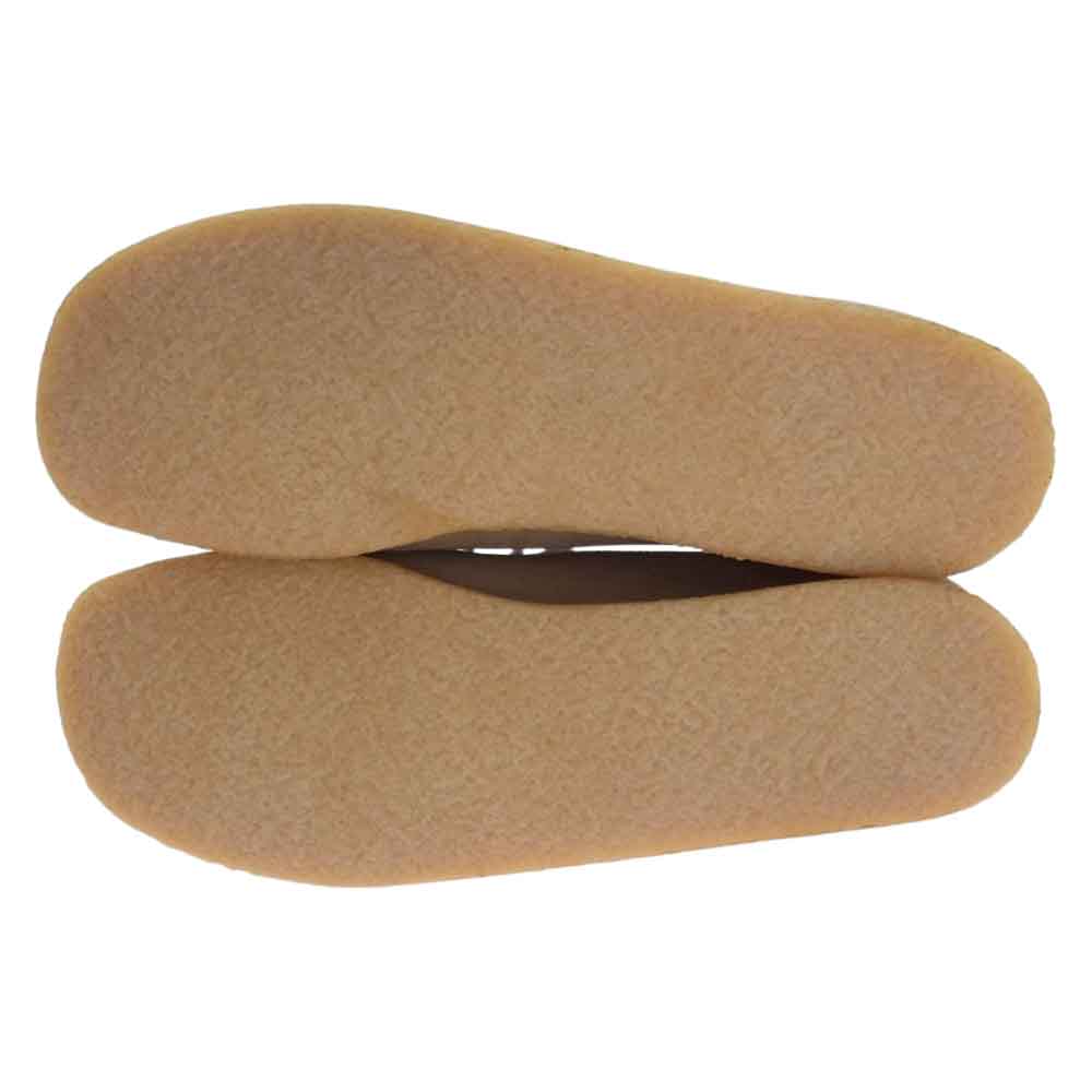 Clarks クラークス 35405 ORIGINALS WALLABEE BOOT スエード ワラビー ブーツ ベージュ系 10.5【極上美品】【中古】