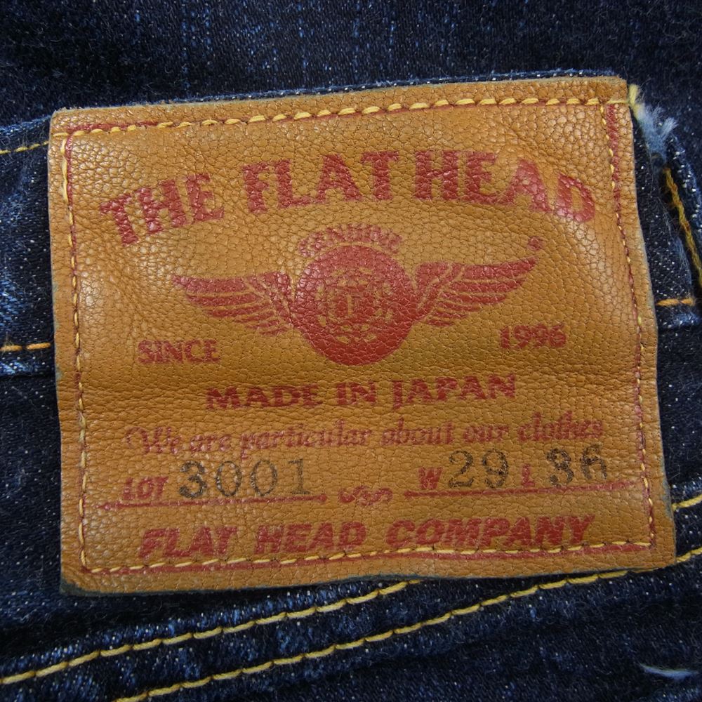 THE FLAT HEAD ザフラットヘッド 3001 デニム パンツ インディゴブルー系 29【中古】