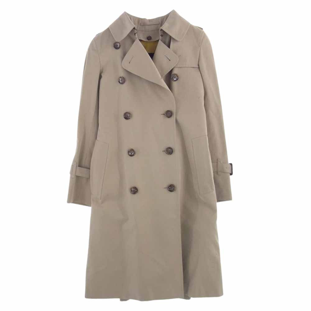 THE FLAT HEAD ザフラットヘッド MK LABEL ウール ライニング ライナー付き トレンチ コート ベージュ系 36【中古】