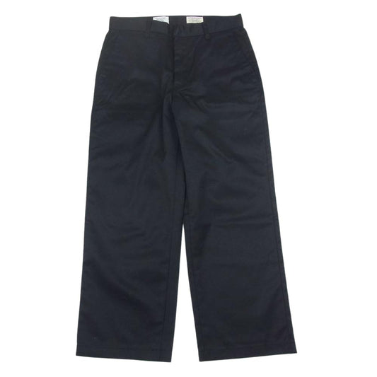 RUDE GALLERY ルードギャラリー 22SS BLACK REBEL ブラック レベル 刺繍 ロゴ トラウザーズ パンツ ブラック系 M【美品】【中古】