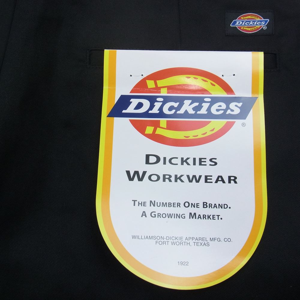 WACKO MARIA ワコマリア 23SS DICKIES-WM-PT12 × DICKIES ディッキーズ DOUBLE PLEATED SHORT TROUSERS TYPE-1 ダブルネーム ショート パンツ ブラック系 M【新古品】【未使用】【中古】