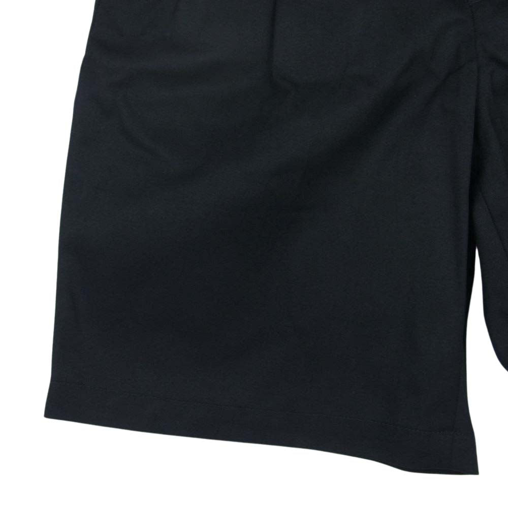 WACKO MARIA ワコマリア 23SS DICKIES-WM-PT12 × DICKIES ディッキーズ DOUBLE PLEATED SHORT TROUSERS TYPE-1 ダブルネーム ショート パンツ ブラック系 M【新古品】【未使用】【中古】