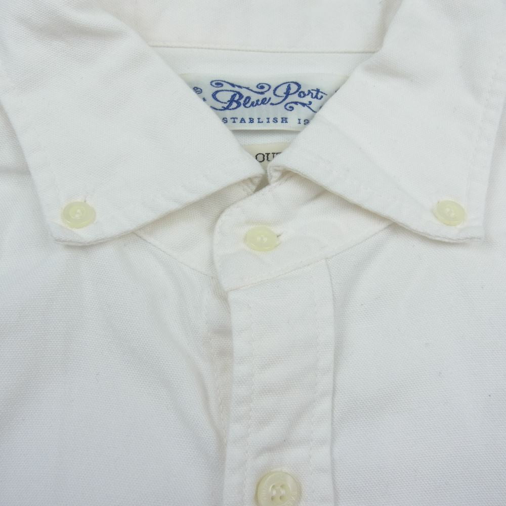 バーンズアウトフィッターズ ボタンダウン 長袖 シャツ ホワイト ホワイト系 M【中古】