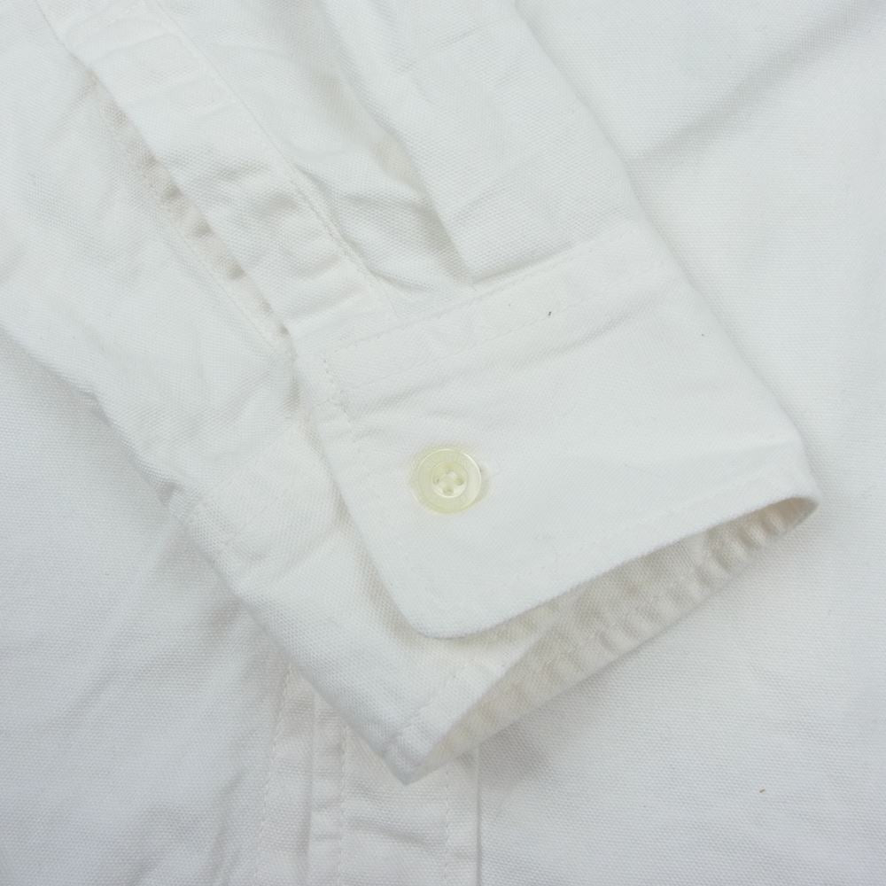 バーンズアウトフィッターズ ボタンダウン 長袖 シャツ ホワイト ホワイト系 M【中古】