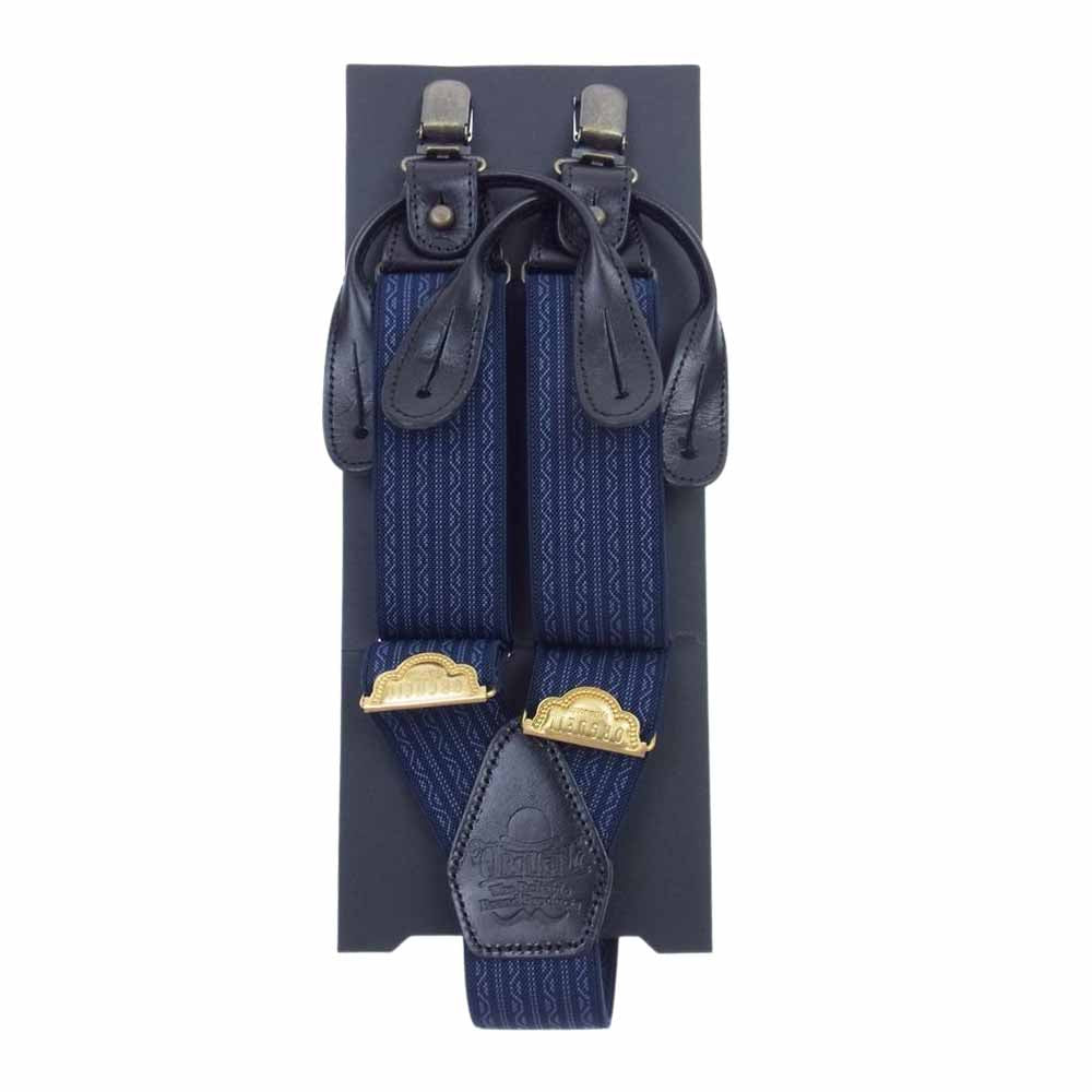 ORGUEIL オルゲイユ OR-7236 Suspender サスペンダー ネイビー ネイビー系【中古】