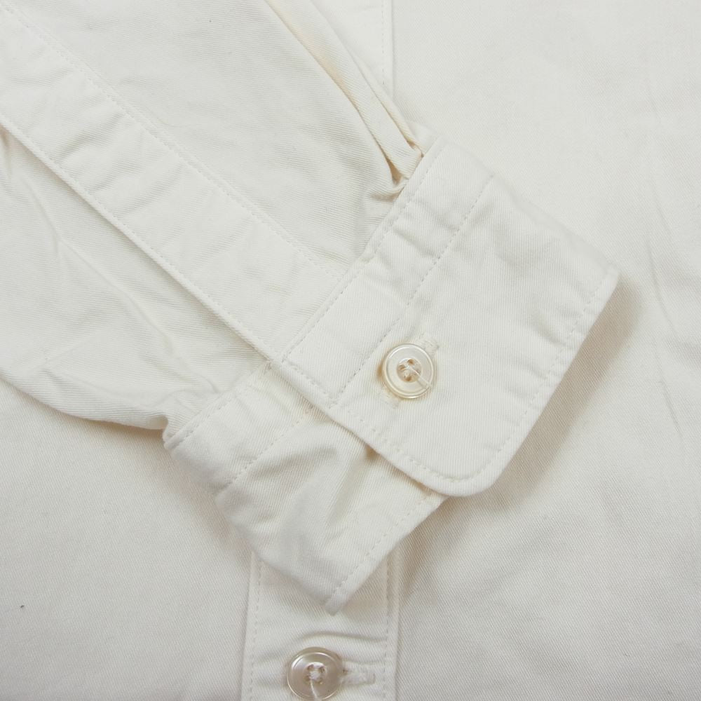 ORGUEIL オルゲイユ OR-5078A Work Shirt ワーク 長袖 コットン シャツ オフホワイト系 38【中古】