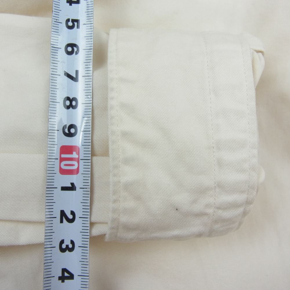 ORGUEIL オルゲイユ OR-5078A Work Shirt ワーク 長袖 コットン シャツ オフホワイト系 38【中古】