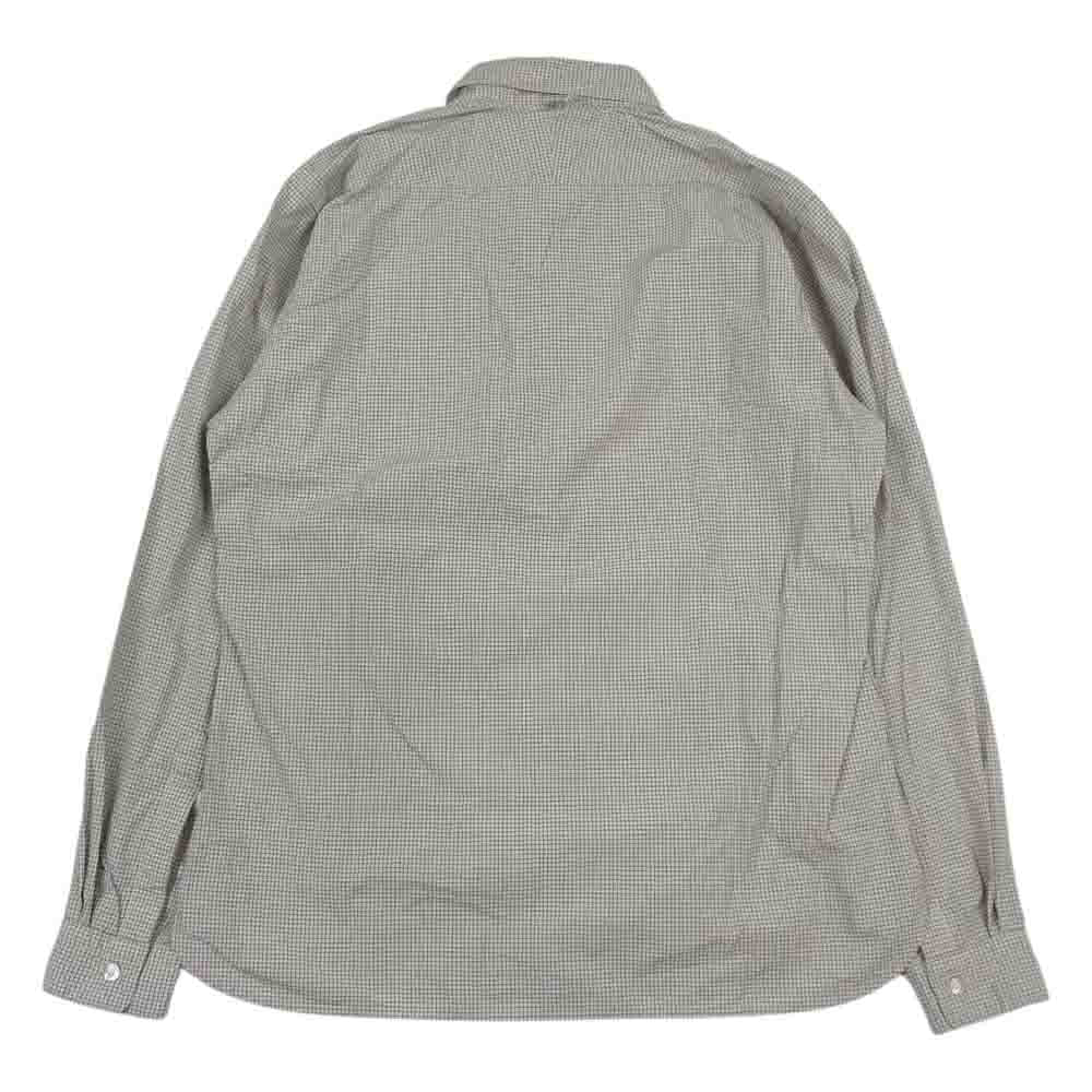 ORGUEIL オルゲイユ OR-0578B Work Shirt チェック ワーク 長袖 コットン シャツ ベージュ系 38【中古】