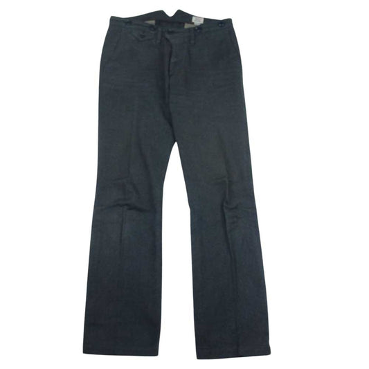 ORGUEIL オルゲイユ OR-1002 Classic Low Waist Trousers クラシック ロー ウエスト トラウザー パンツ ネイビー系 30【中古】
