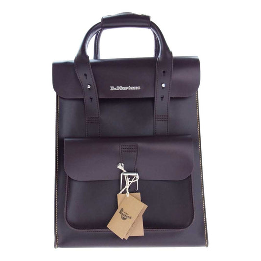 Dr.Martens ドクターマーチン AD039604 Small Leather Backpack スモール レザー レザー バックパック リュック ダークブラウン系【美品】【中古】